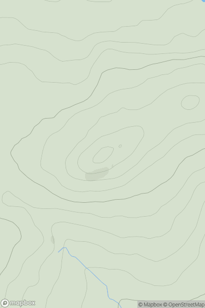Thumbnail image for Gallow Hill [Tomintoul to Banff] [NJ422415] showing contour plot for surrounding peak